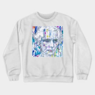 MAX ERNST watercolor portrait .1 Crewneck Sweatshirt